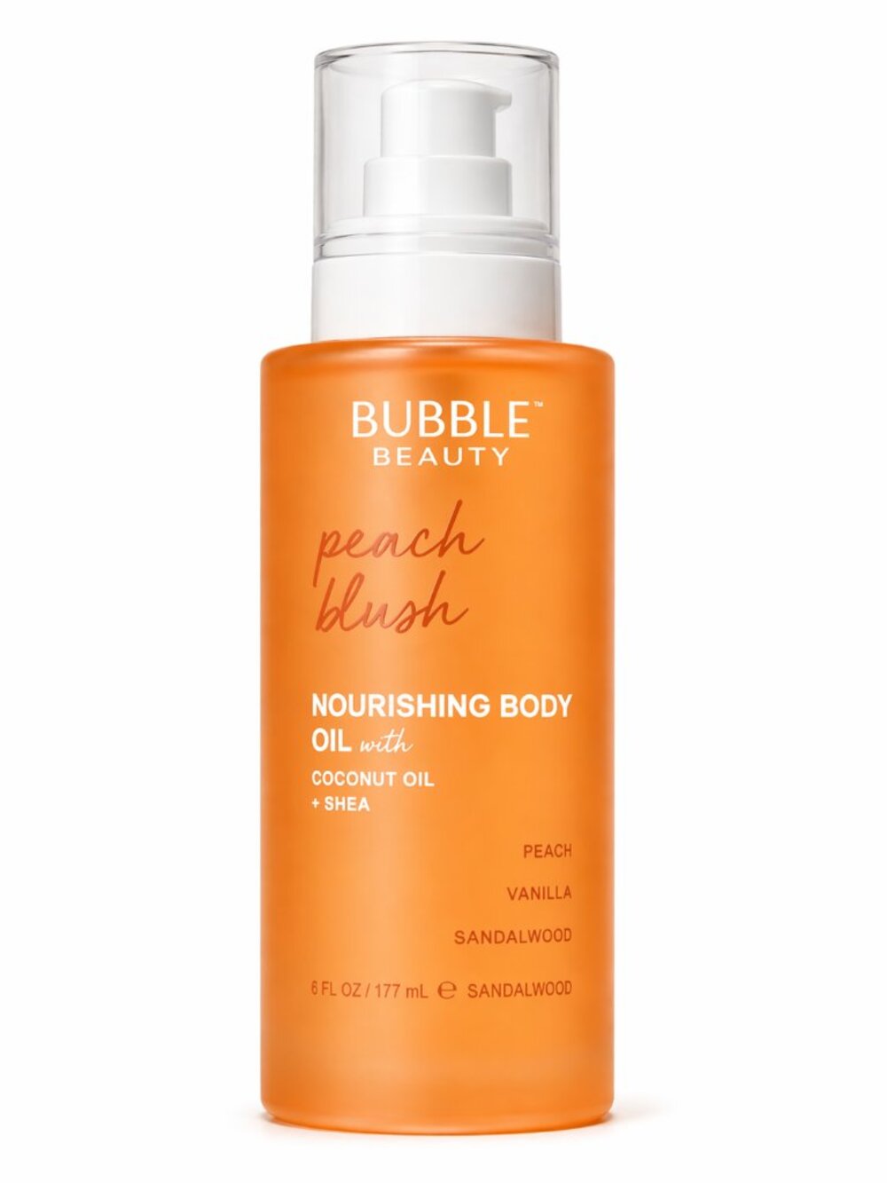 Bubble Beauty Peach Blush Nourishing Body Oil 6 fl oz